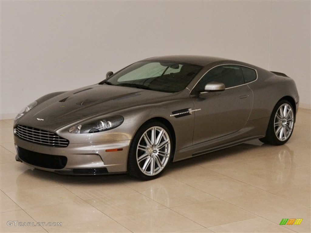 2009 DBS Coupe - Tungsten Silver / Obsidian Black photo #1