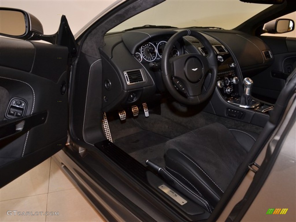 Obsidian Black Interior 2009 Aston Martin DBS Coupe Photo #54501647