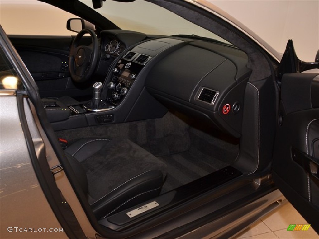 Obsidian Black Interior 2009 Aston Martin DBS Coupe Photo #54501683