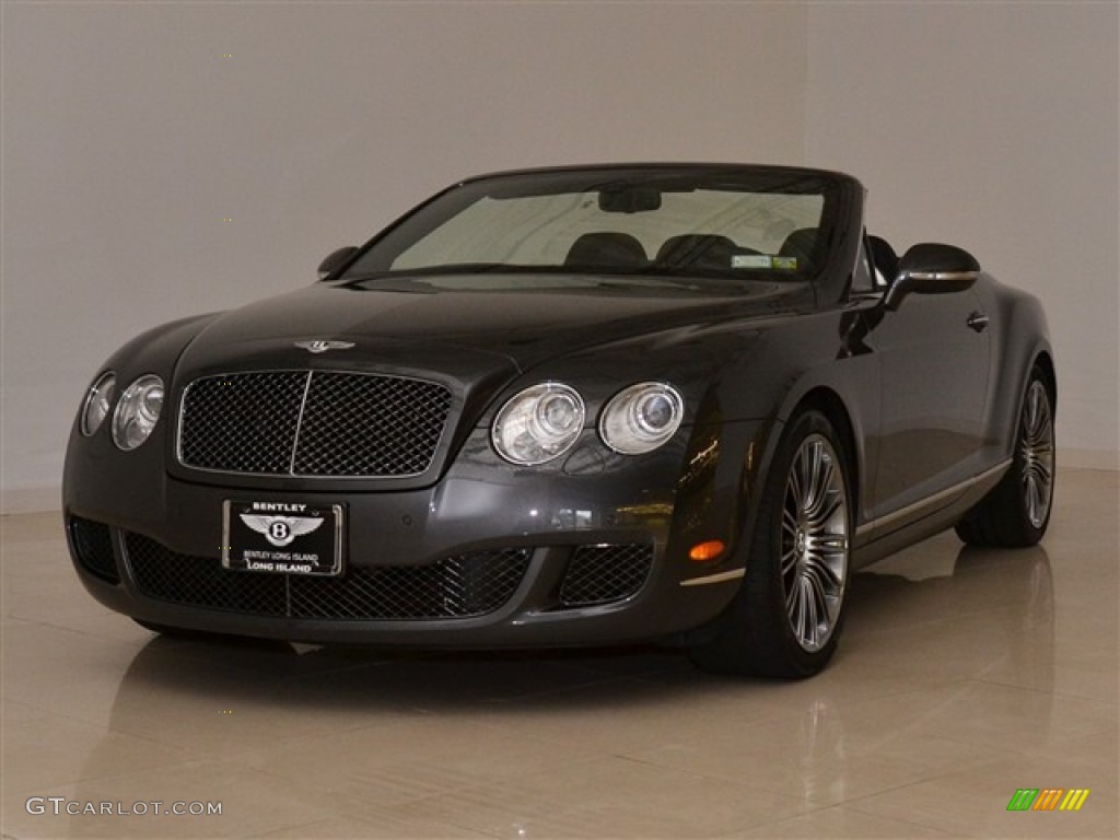 Anthracite 2010 Bentley Continental GTC Speed Exterior Photo #54501761