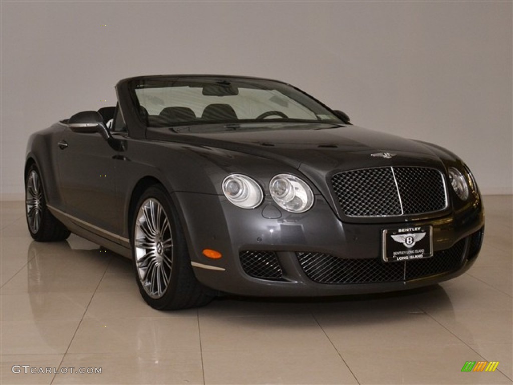 Anthracite 2010 Bentley Continental GTC Speed Exterior Photo #54501779