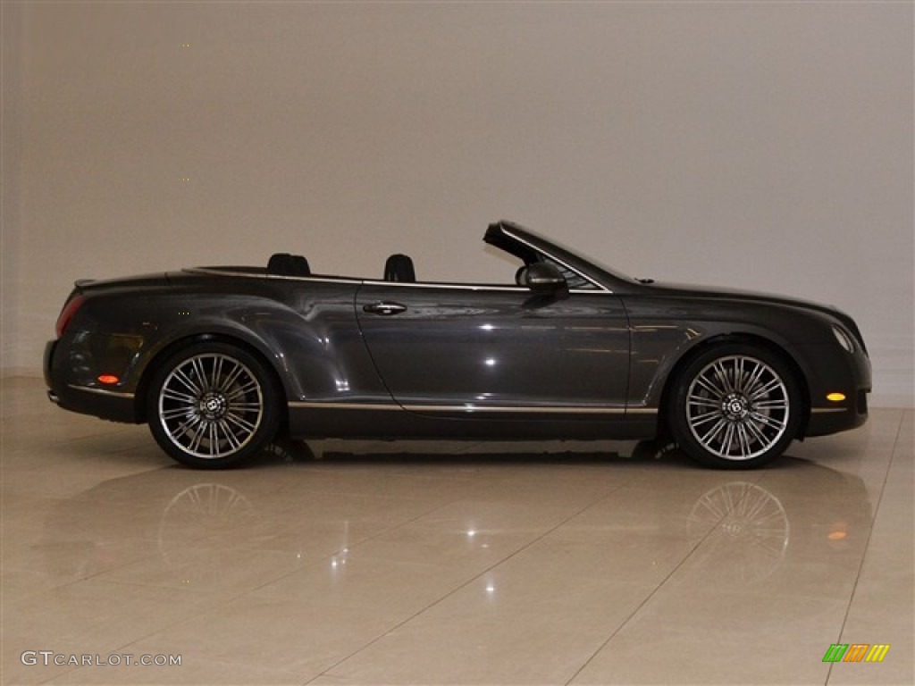 Anthracite 2010 Bentley Continental GTC Speed Exterior Photo #54501815