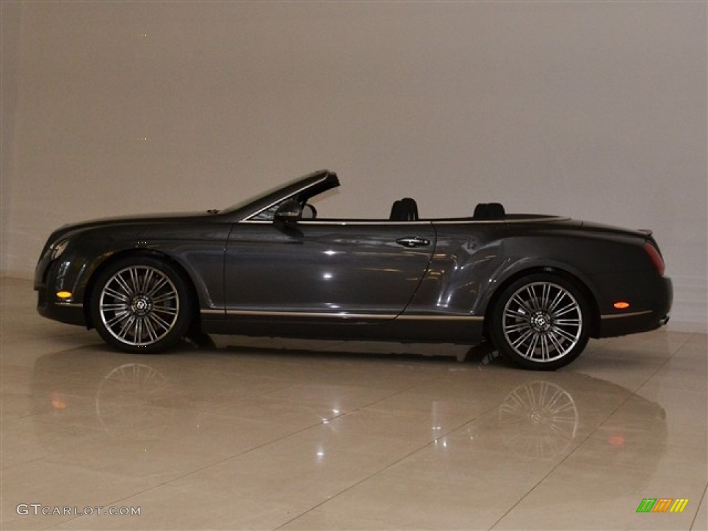 Anthracite 2010 Bentley Continental GTC Speed Exterior Photo #54501824