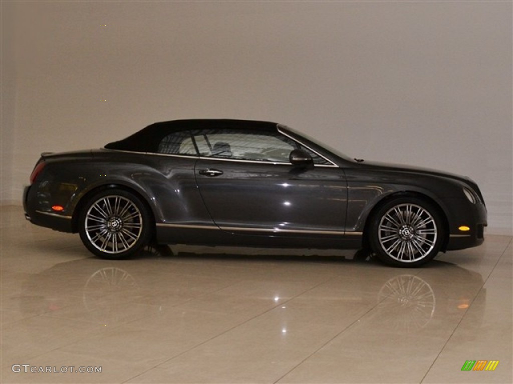 Anthracite 2010 Bentley Continental GTC Speed Exterior Photo #54501887