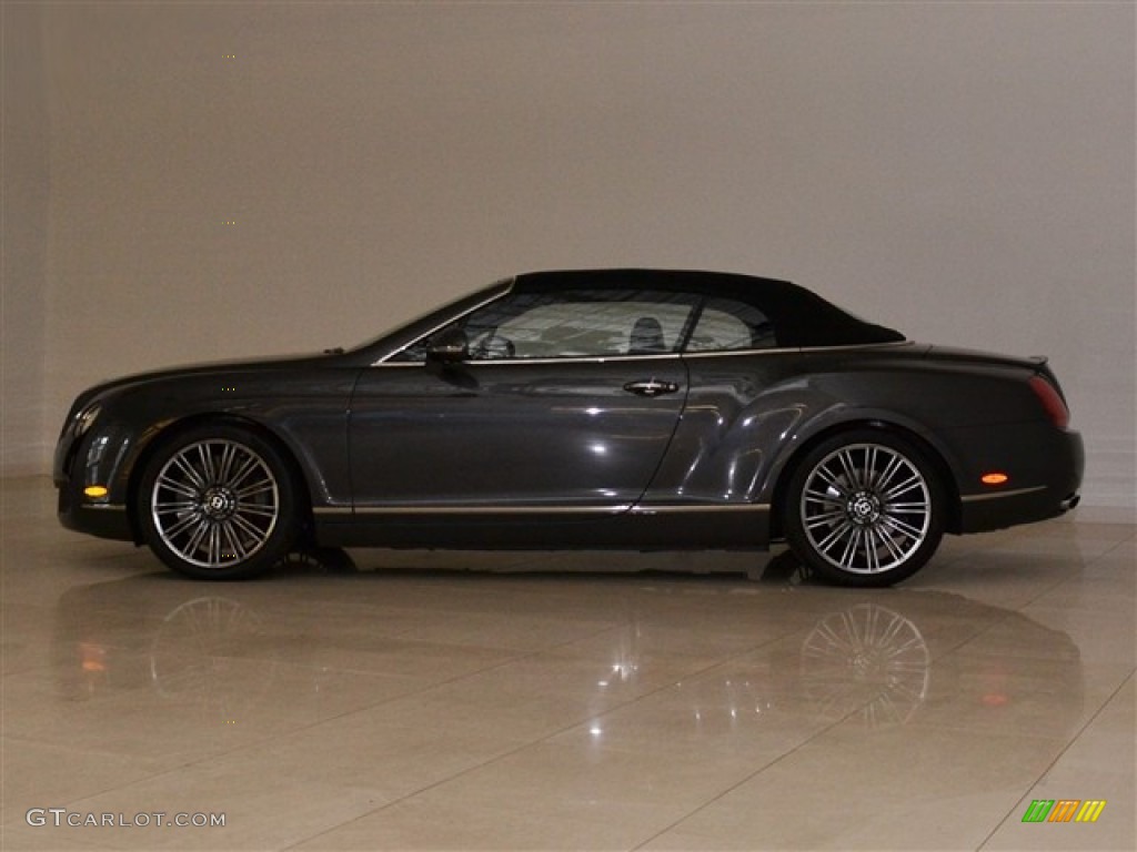 Anthracite 2010 Bentley Continental GTC Speed Exterior Photo #54501896