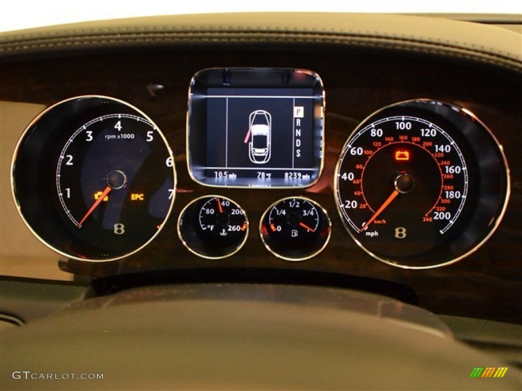 2010 Bentley Continental GTC Speed Gauges Photo #54501914