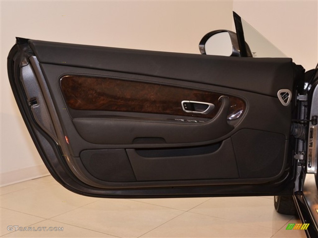 2010 Bentley Continental GTC Speed Beluga Door Panel Photo #54501971