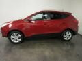 2010 Garnet Red Hyundai Tucson GLS AWD  photo #3