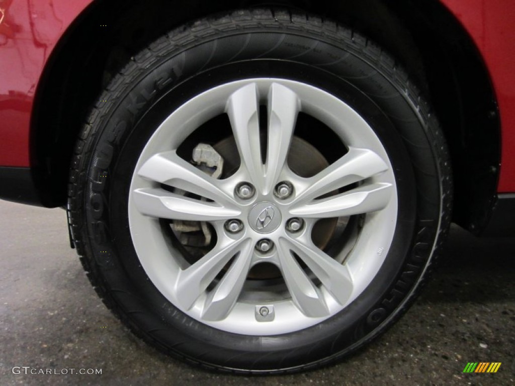 2010 Hyundai Tucson GLS AWD Wheel Photo #54502169