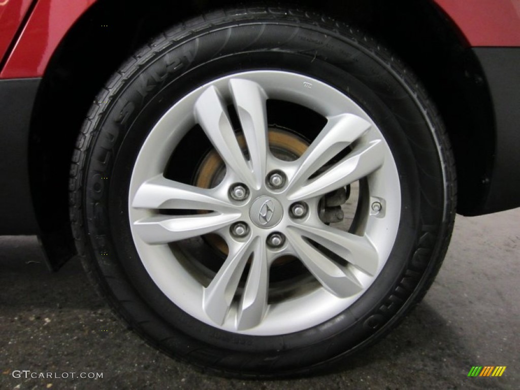 2010 Hyundai Tucson GLS AWD Wheel Photo #54502175