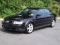 Brilliant Black 2003 Audi A4 1.8T quattro Sedan