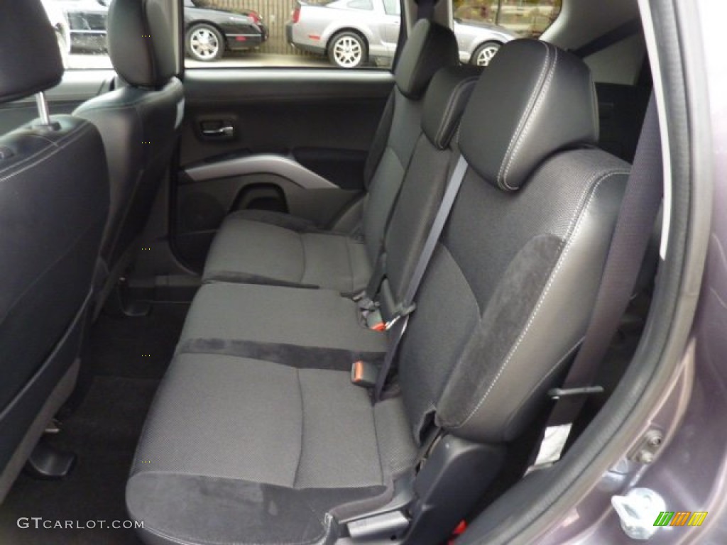 Black Interior 2010 Mitsubishi Outlander GT 4WD Photo #54503051