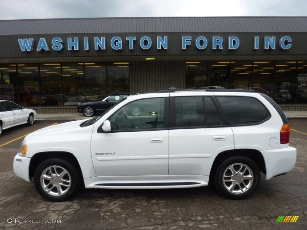 2006 Envoy Denali 4x4 - Summit White / Ebony Black photo #1