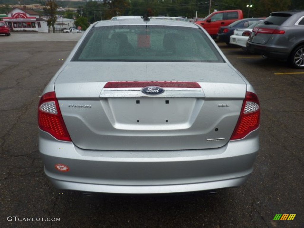 2011 Fusion SEL V6 - Ingot Silver Metallic / Charcoal Black photo #3