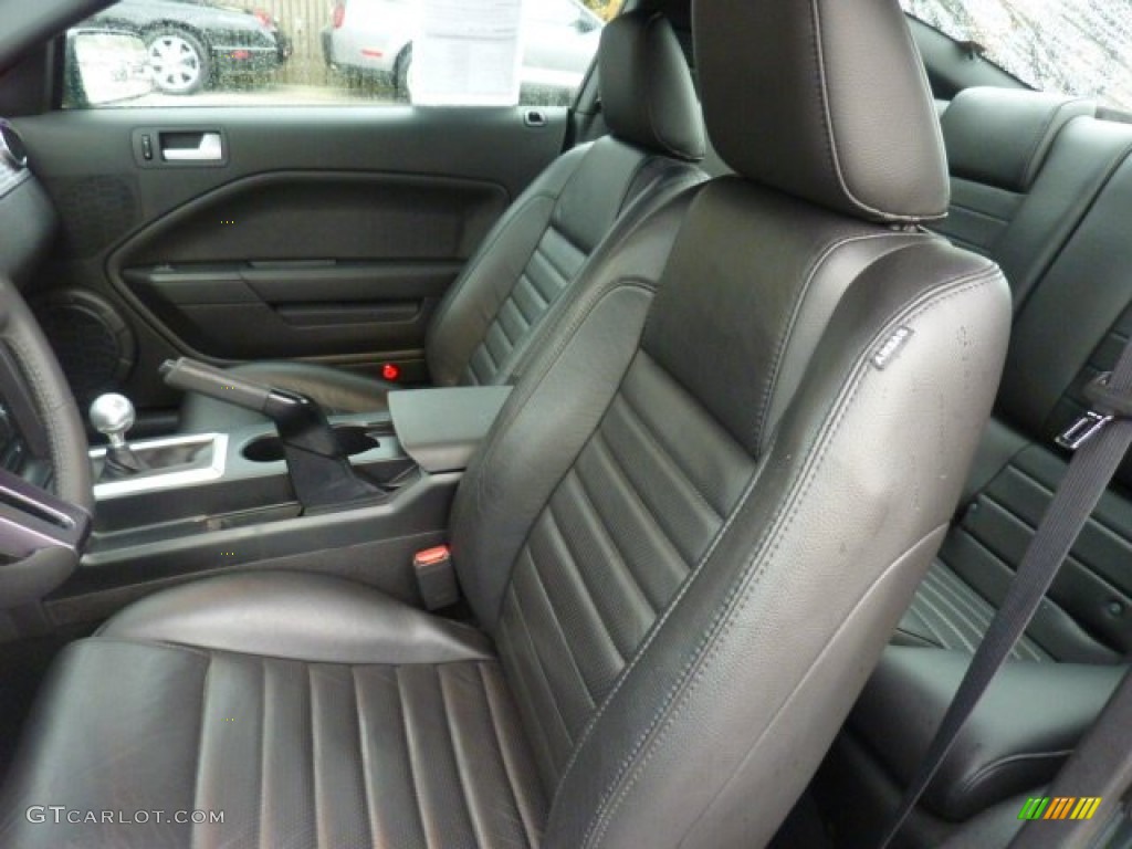 Dark Charcoal Interior 2008 Ford Mustang Bullitt Coupe Photo #54504248