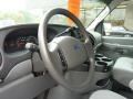 Medium Flint 2005 Ford E Series Van E350 Super Duty XL Passenger Steering Wheel