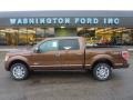 2011 Golden Bronze Metallic Ford F150 Platinum SuperCrew 4x4  photo #1