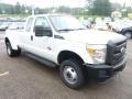Oxford White 2012 Ford F350 Super Duty XL SuperCab 4x4 Dually Exterior