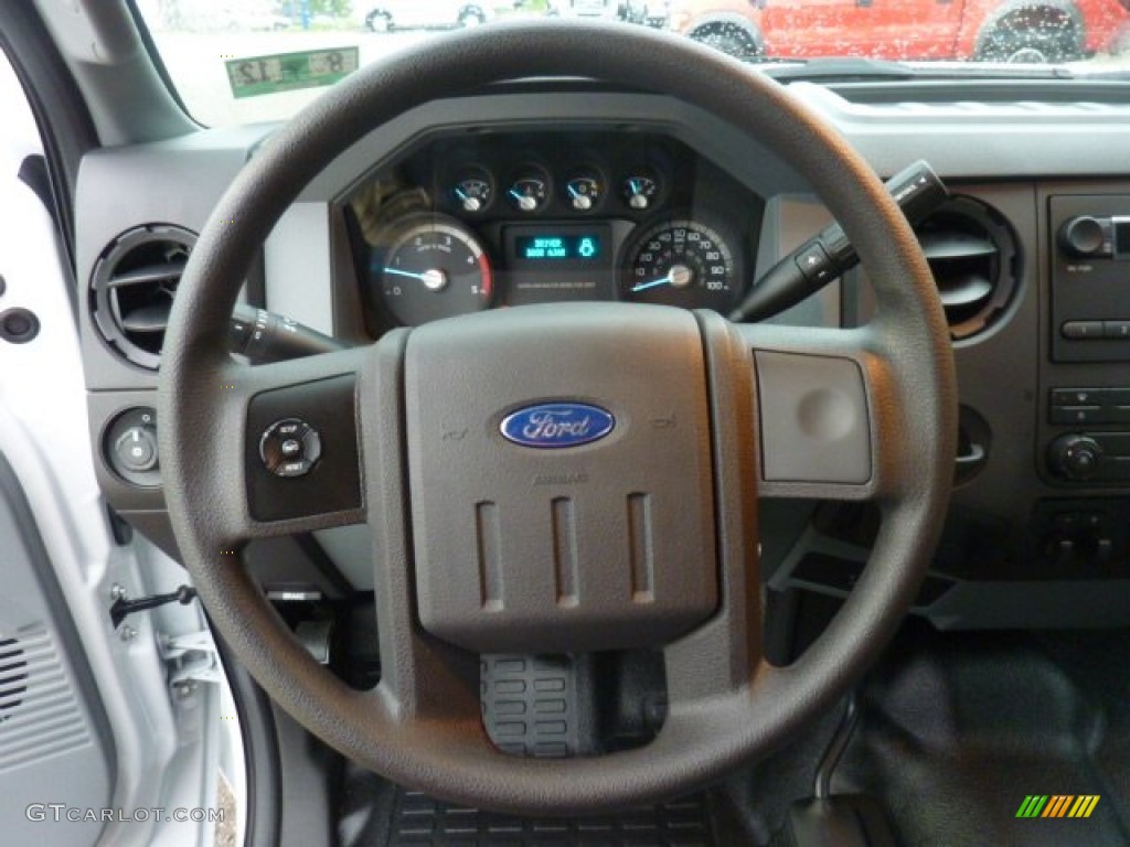 2012 Ford F350 Super Duty XL SuperCab 4x4 Dually Steering Wheel Photos