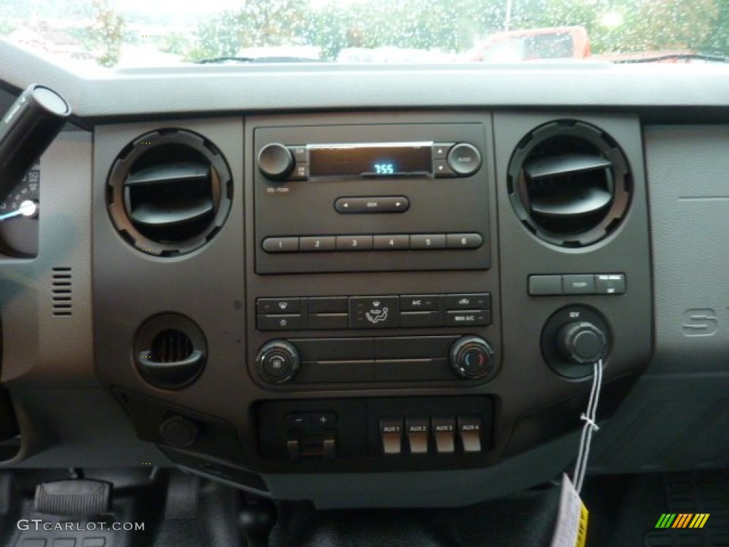 2012 Ford F350 Super Duty XL SuperCab 4x4 Dually Controls Photo #54504923