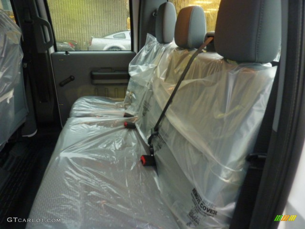 2012 F250 Super Duty XL Crew Cab 4x4 - Oxford White / Steel photo #11