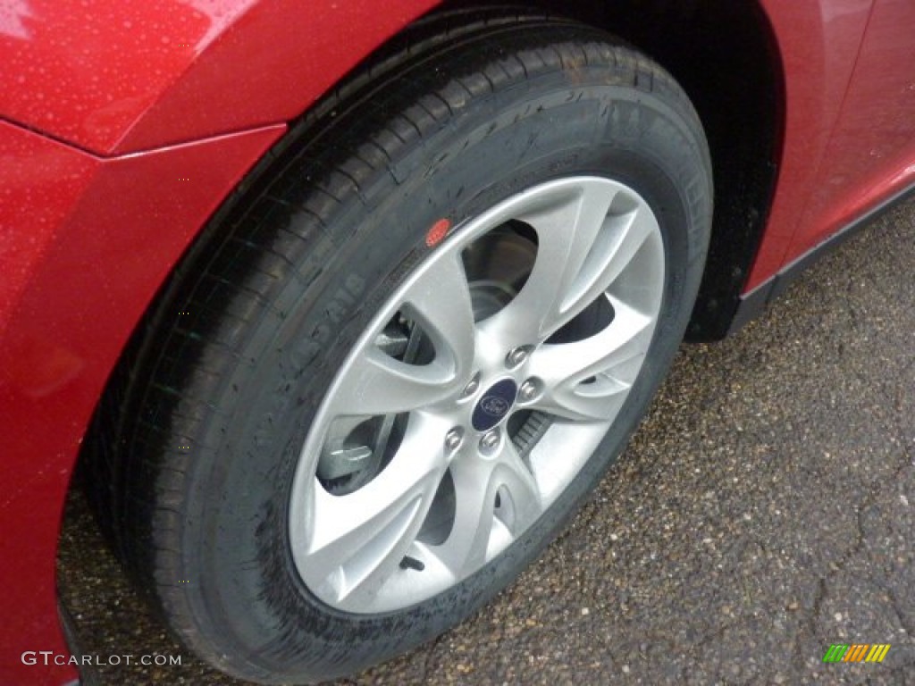 2012 Taurus SEL - Red Candy Metallic / Light Stone photo #9