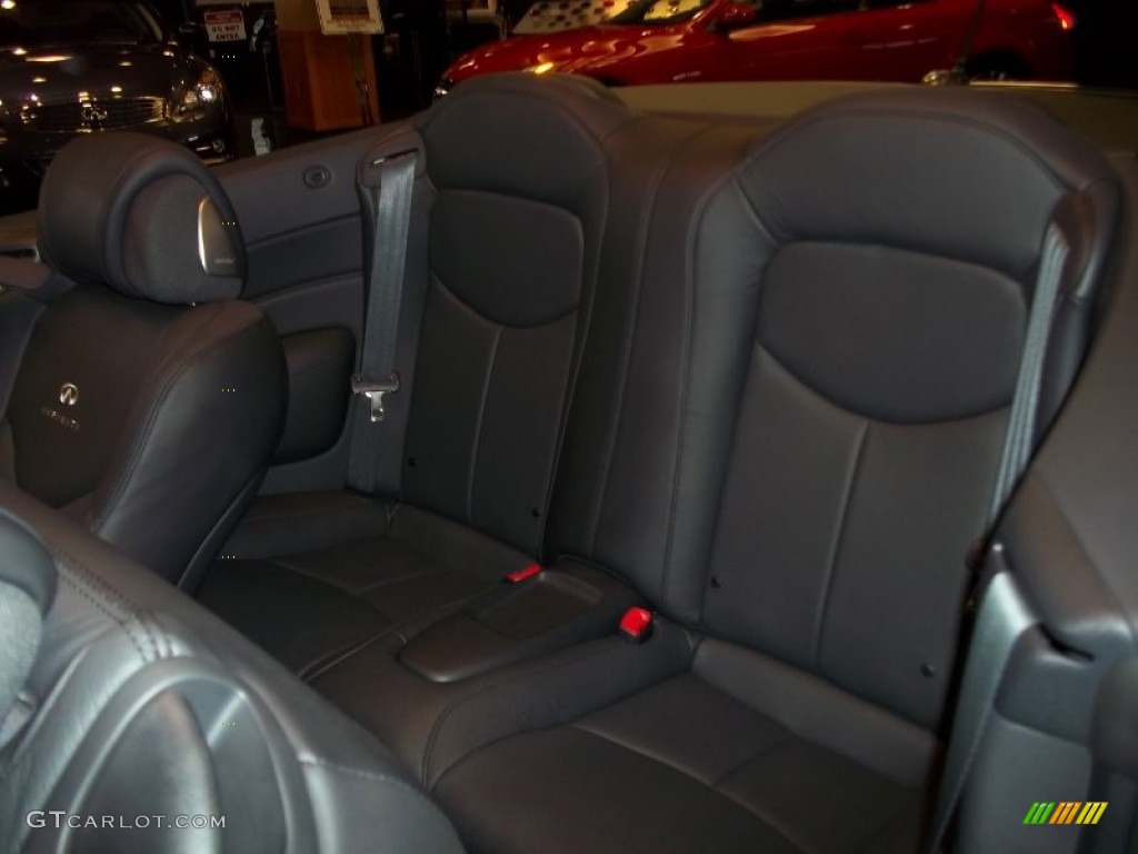 Graphite Interior 2011 Infiniti G 37 Convertible Photo #54505982