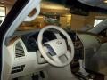 2011 Infiniti QX Wheat Interior Steering Wheel Photo