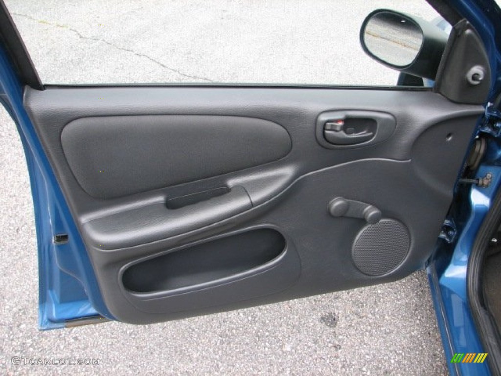 2003 Dodge Neon SE Dark Slate Gray Door Panel Photo #54507080