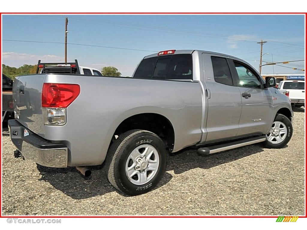 2007 Tundra SR5 Double Cab - Silver Sky Metallic / Black photo #9