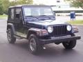 1997 Dark Blue Pearl Jeep Wrangler SE 4x4  photo #10