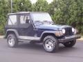 1997 Dark Blue Pearl Jeep Wrangler SE 4x4  photo #12