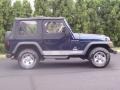 1997 Dark Blue Pearl Jeep Wrangler SE 4x4  photo #14