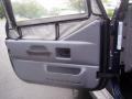 Gray 1997 Jeep Wrangler SE 4x4 Door Panel
