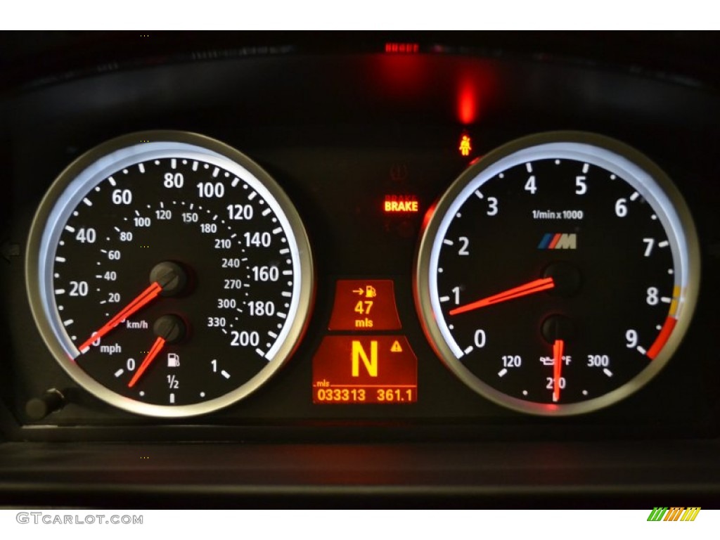 2008 BMW M5 Sedan Gauges Photo #54508262