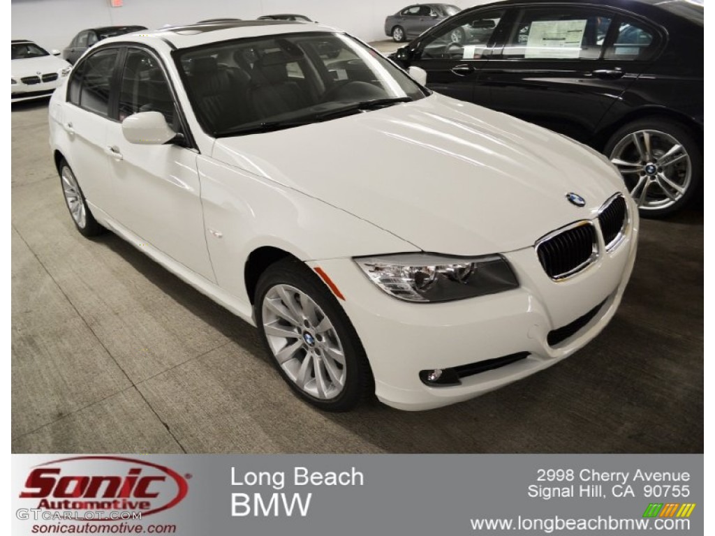 Alpine White BMW 3 Series