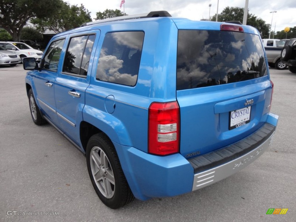 2008 Patriot Limited - Surf Blue Pearl / Dark Slate Gray photo #3