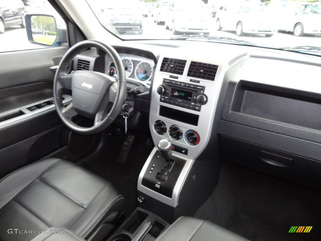 2008 Patriot Limited - Surf Blue Pearl / Dark Slate Gray photo #12