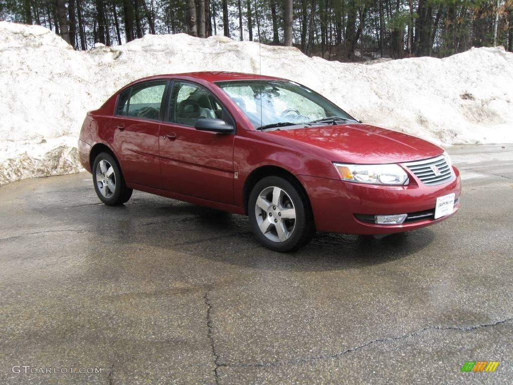 Saturn ION 2007 Berry Red. 
