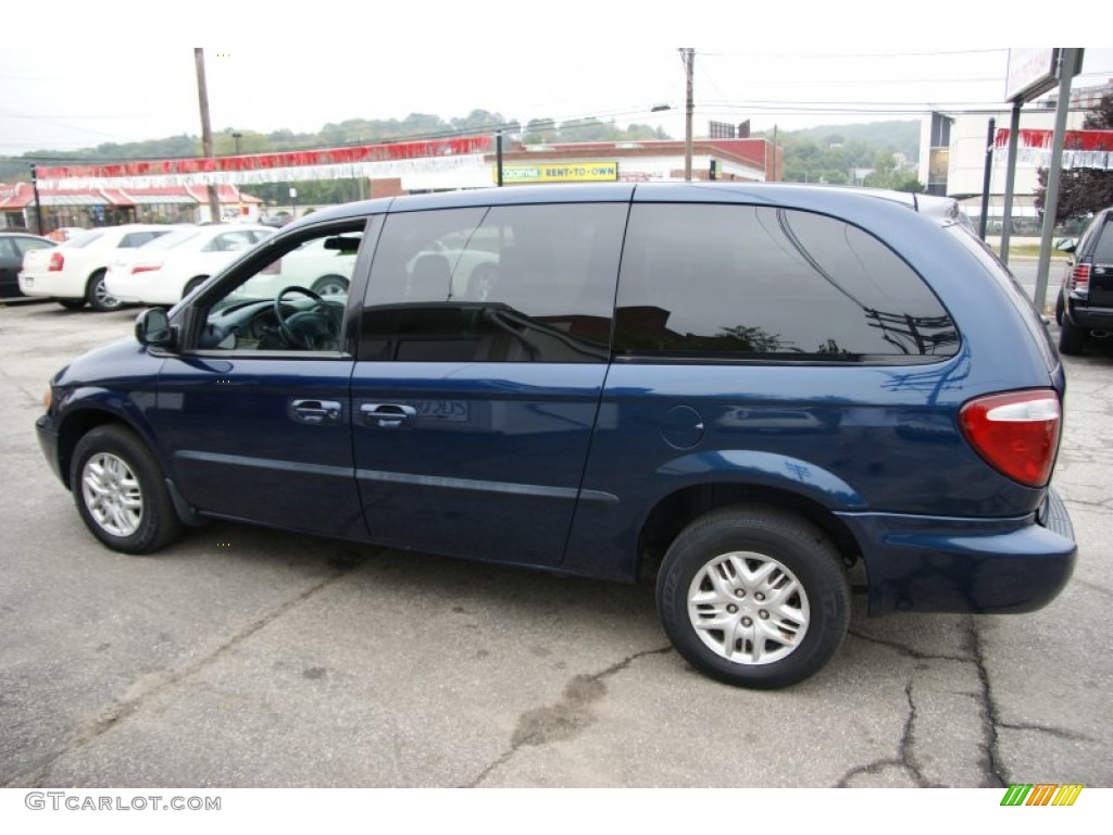 2002 Grand Caravan Sport - Patriot Blue Pearl / Navy Blue photo #6