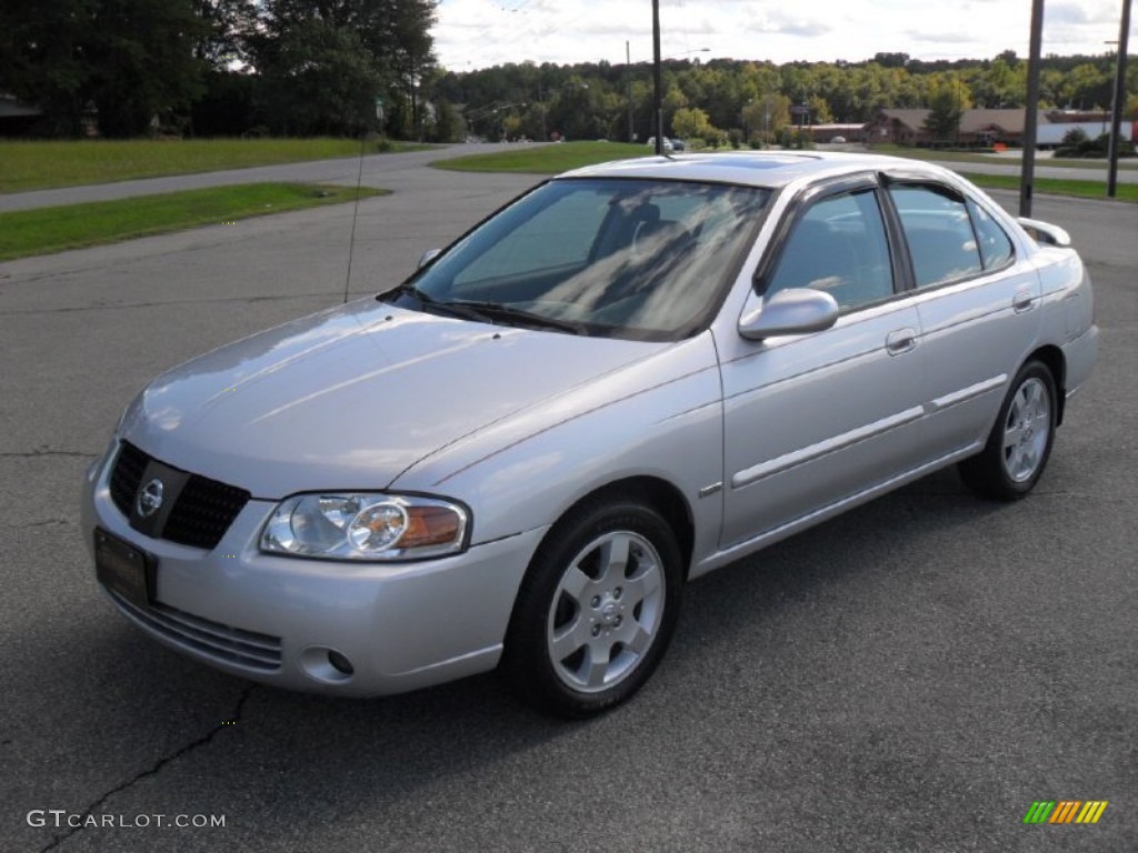 2005 Sentra 1.8 S Special Edition - Brilliant Aluminum / Charcoal photo #1