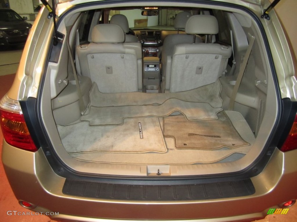 2008 Highlander Limited 4WD - Sandy Beach Metallic / Sand Beige photo #6