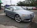 2009 Quartz Grey Metallic Audi S5 4.2 quattro  photo #2