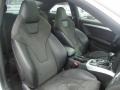 Black Silk Nappa Leather Interior Photo for 2009 Audi S5 #54511784