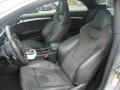 Black Silk Nappa Leather Interior Photo for 2009 Audi S5 #54511790