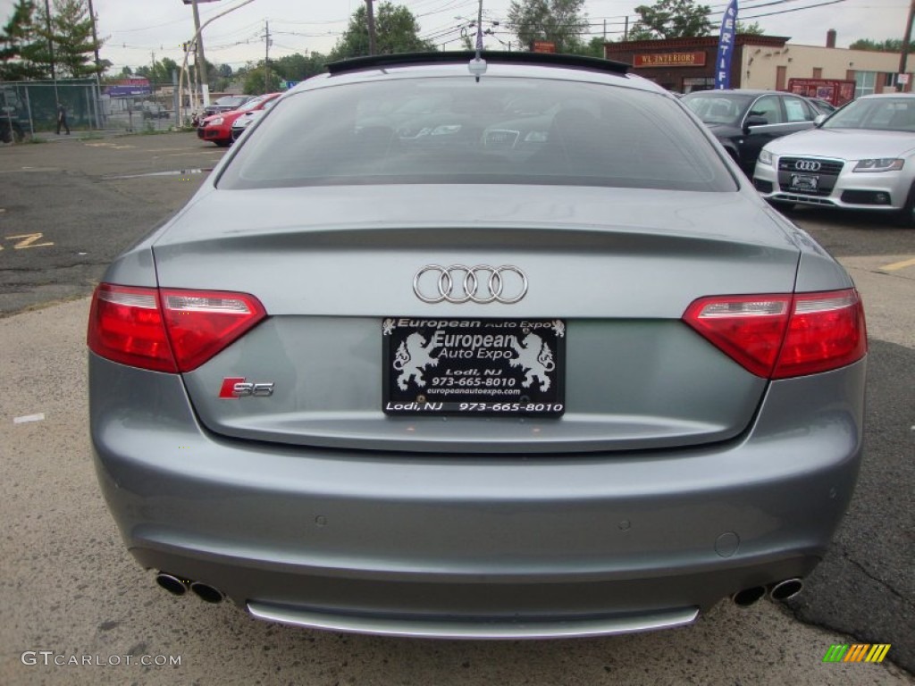 2009 S5 4.2 quattro - Quartz Grey Metallic / Black Silk Nappa Leather photo #10