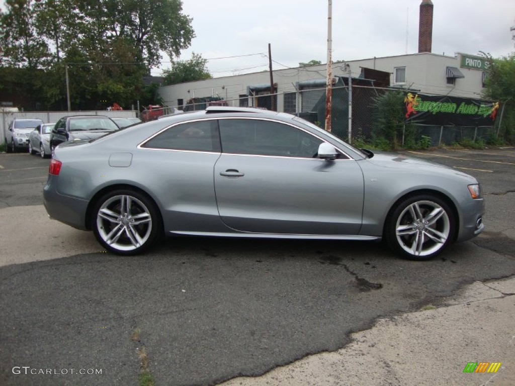 2009 S5 4.2 quattro - Quartz Grey Metallic / Black Silk Nappa Leather photo #13