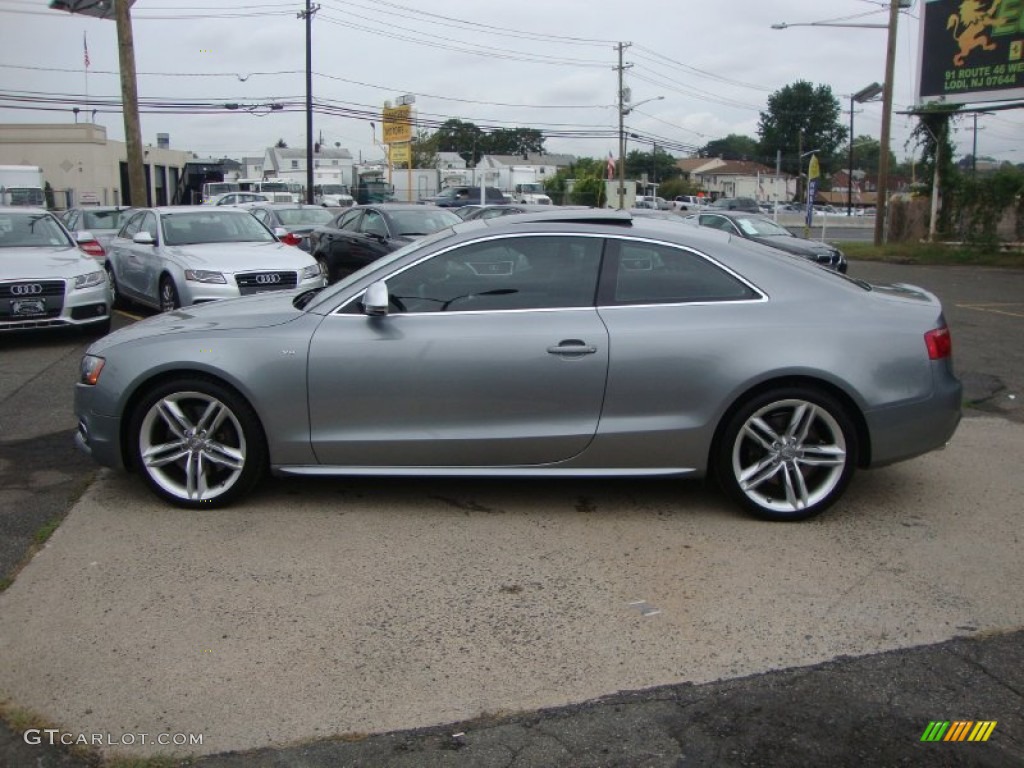 Quartz Grey Metallic 2009 Audi S5 4.2 quattro Exterior Photo #54511844