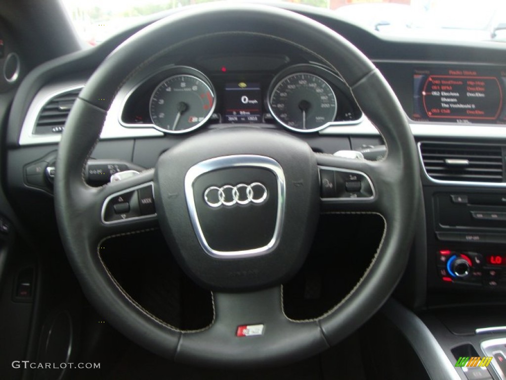 2009 S5 4.2 quattro - Quartz Grey Metallic / Black Silk Nappa Leather photo #16