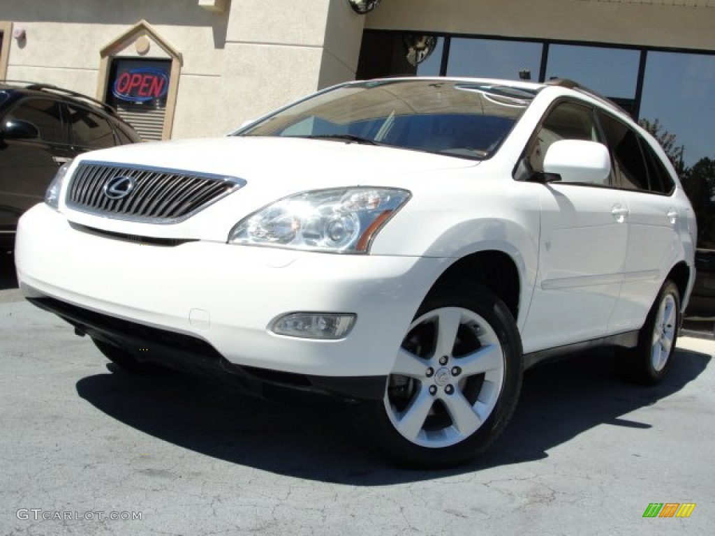 2004 RX 330 - Crystal White Pearl / Ivory photo #1
